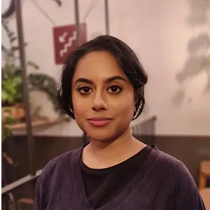 Portrait used for the Priya Sharma persona